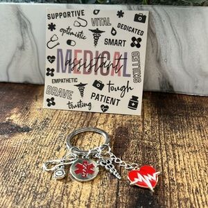 🌙 C817  - Medical staff Gift - Keychain